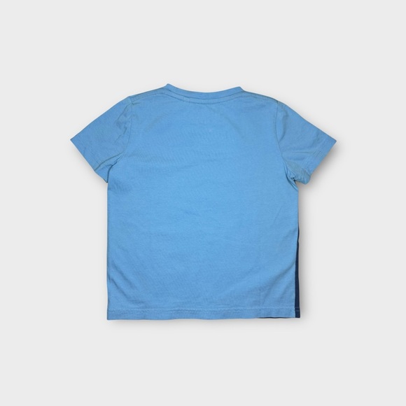 Mini Boden Blue Tone Under The Sea Creatures Orange Graphic Shirt - Picture 4 of 4